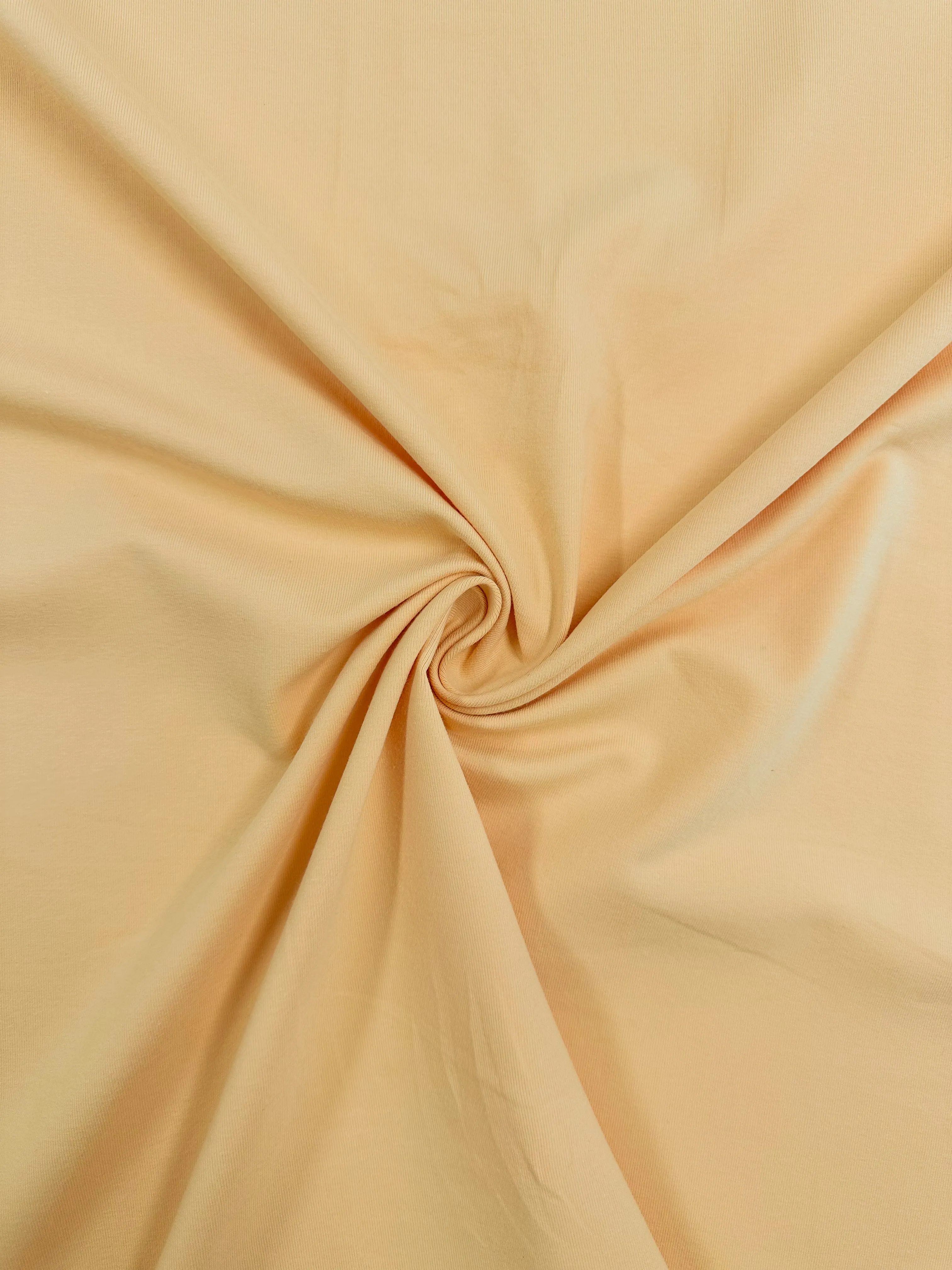 Cotton Lycra - Caramel Cream - 165cm