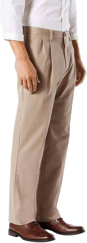 Dockers Men's Classic Fit Easy Khaki Pants - Pleated (Standard and Big & Tall)