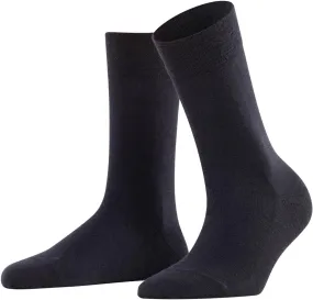 FALKE Women's Sensitive Berlin Wool Cotton with Soft Tops 1 Pair