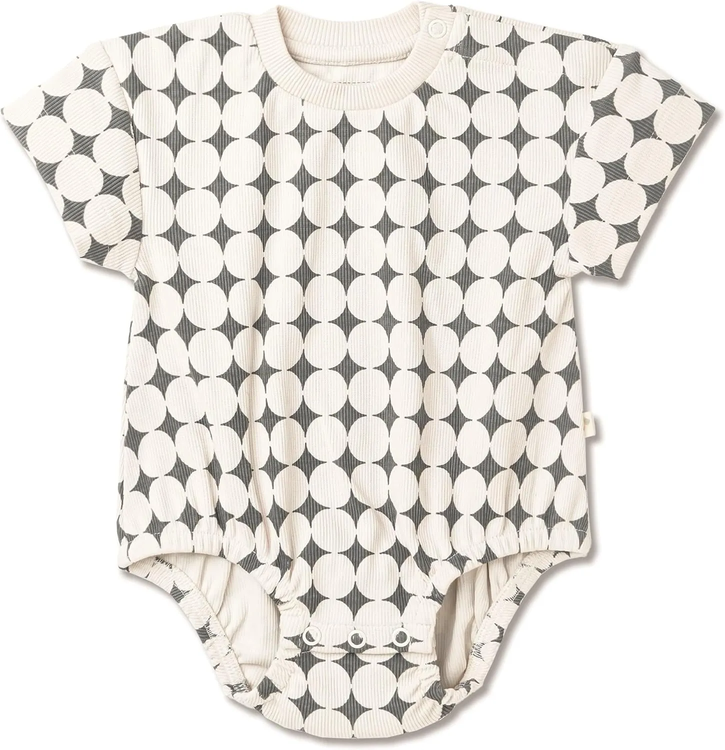 MakeMake Organics GOTS Certified Organic Cotton Bubble Romper with Easy-Snap Fasteners Newborns, Infants, and Babies