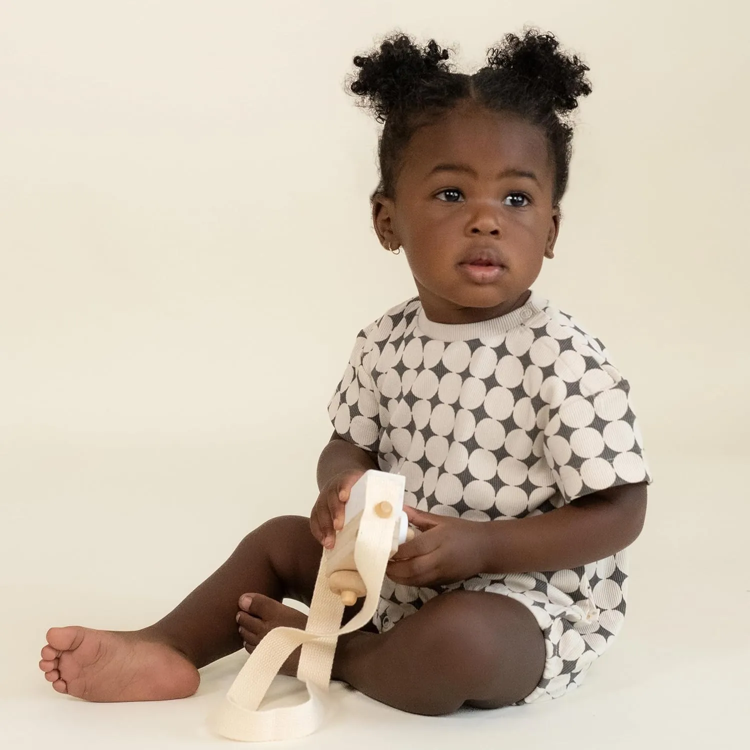 MakeMake Organics GOTS Certified Organic Cotton Bubble Romper with Easy-Snap Fasteners Newborns, Infants, and Babies