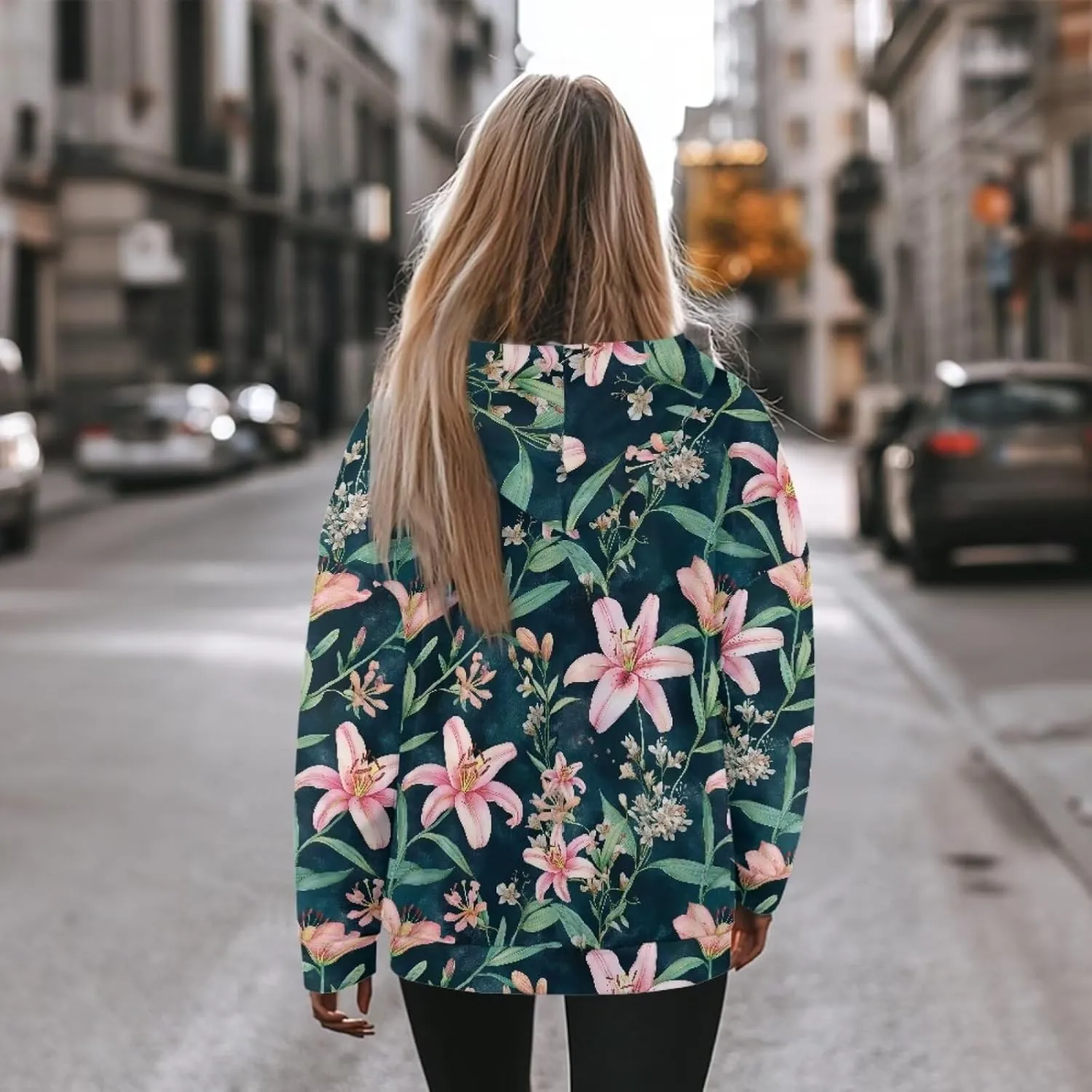 NDISTIN Women’s Pullover Sweatshirts Soft Skin Friendly Women's Baggy Hoodie Designed for Easy Movement