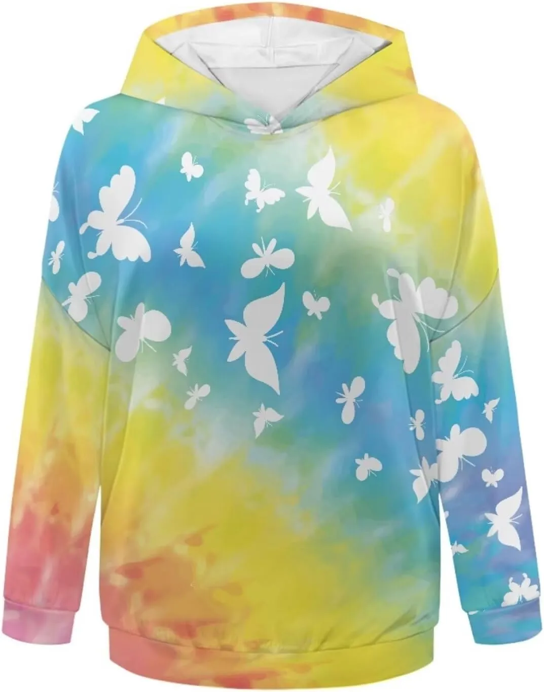 NDISTIN Women’s Pullover Sweatshirts Soft Skin Friendly Women's Baggy Hoodie Designed for Easy Movement