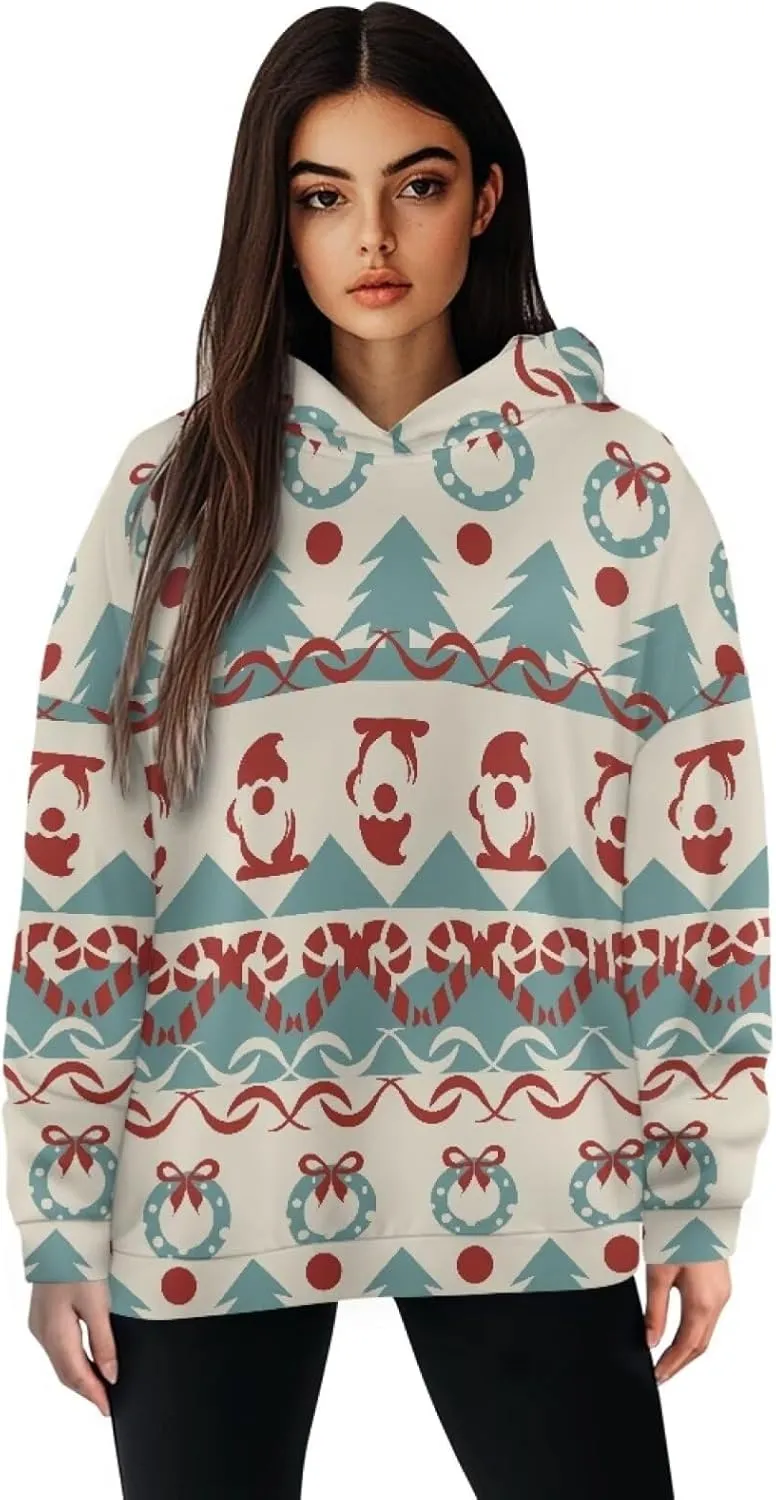 NDISTIN Women’s Pullover Sweatshirts Soft Skin Friendly Women's Baggy Hoodie Designed for Easy Movement