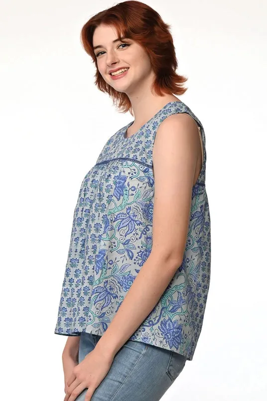 Pavitra Block Print Top