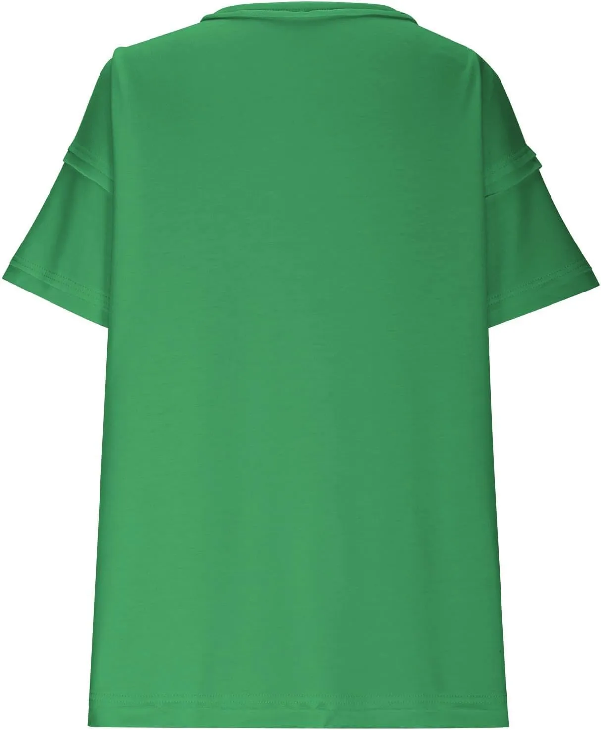Plus Size Tops for Women Dressy Short Sleeve Split Oversized T-Shirts Casual Oversized Round Neck Tunic Shirt S-2XL