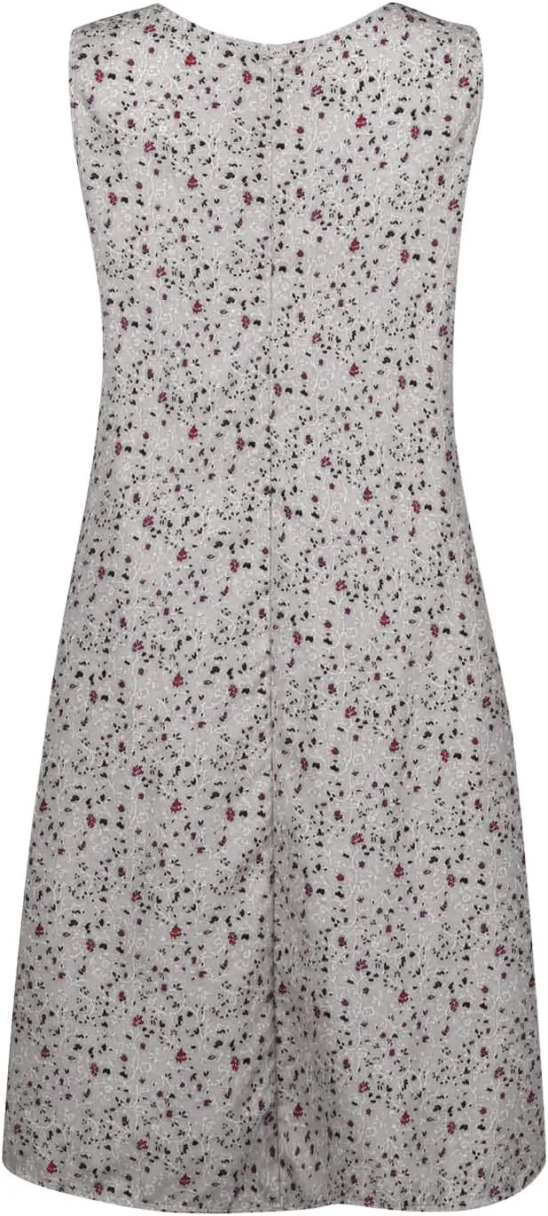 Summer Dress Sundresses 2025 Vacation Dress Sleeveless Dress Tank Top Business Short Dress Floral Dress with Pockets