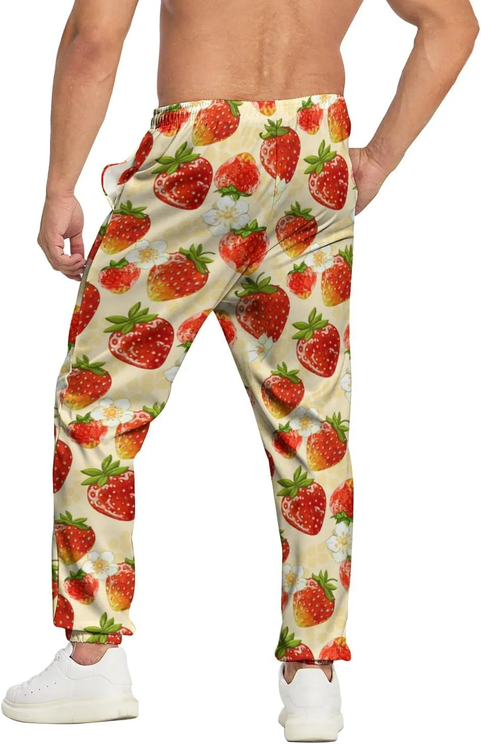 Sweatpants for Men Joggers Pant 3D Printed Sports Pants Casual Workout Pants Running Pants with Pockets