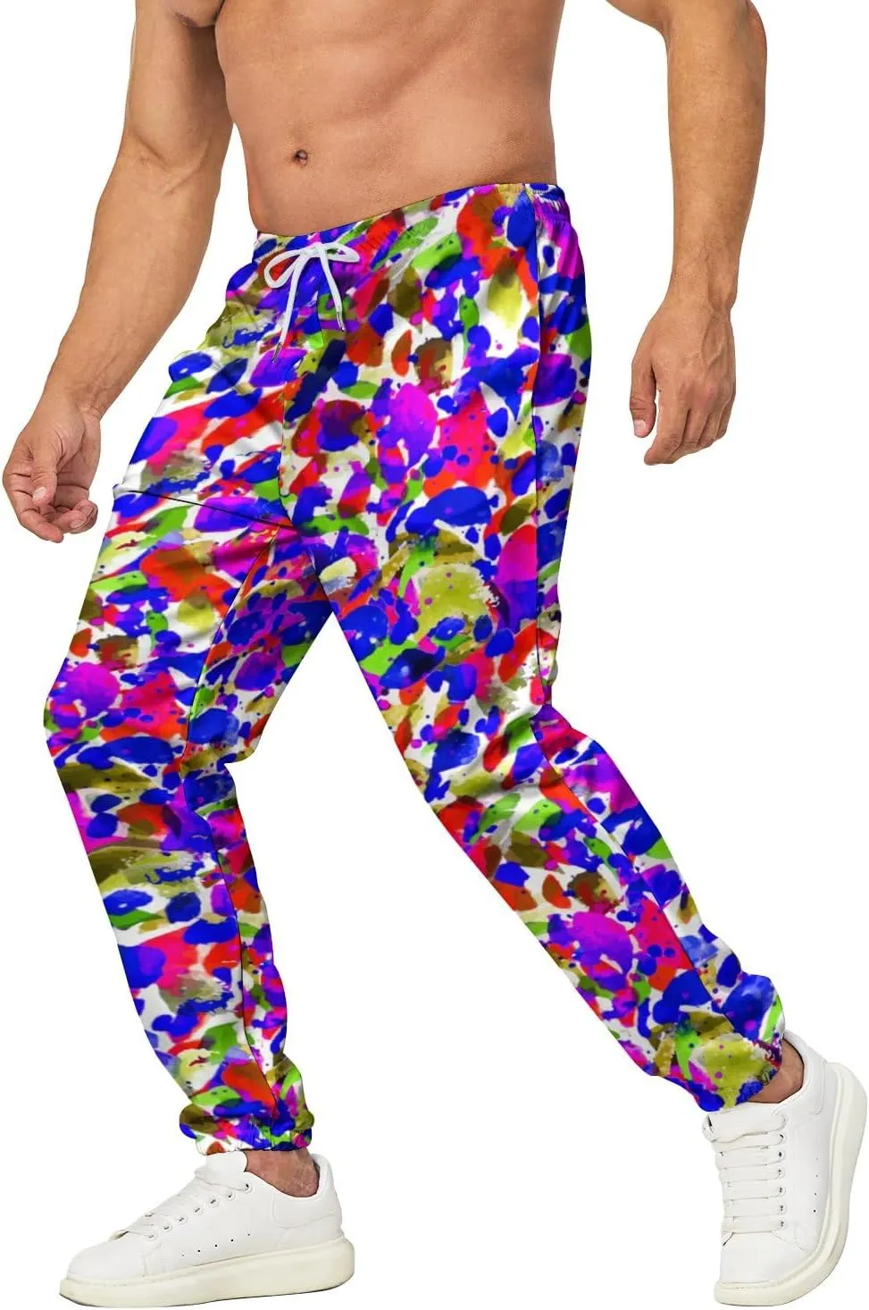 Sweatpants for Men Joggers Pant 3D Printed Sports Pants Casual Workout Pants Running Pants with Pockets