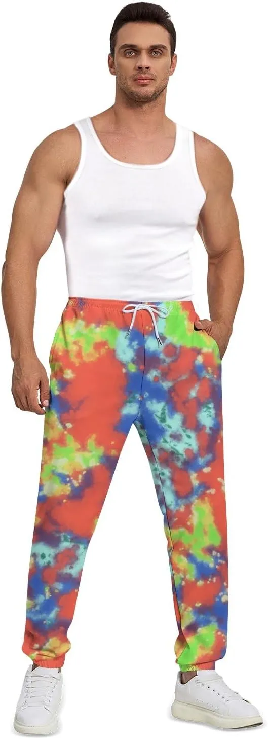 Sweatpants for Men Joggers Pant 3D Printed Sports Pants Casual Workout Pants Running Pants with Pockets