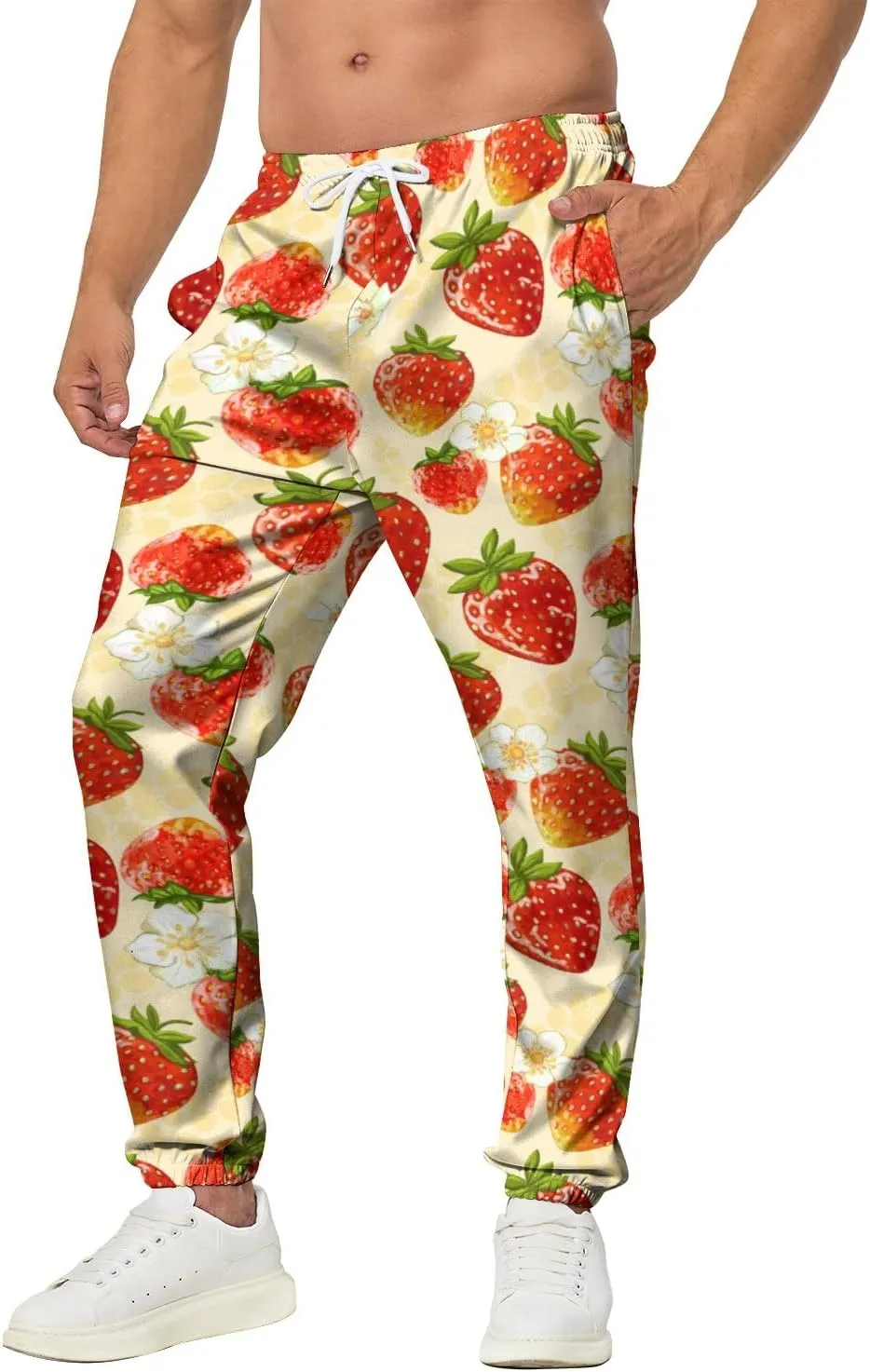 Sweatpants for Men Joggers Pant 3D Printed Sports Pants Casual Workout Pants Running Pants with Pockets