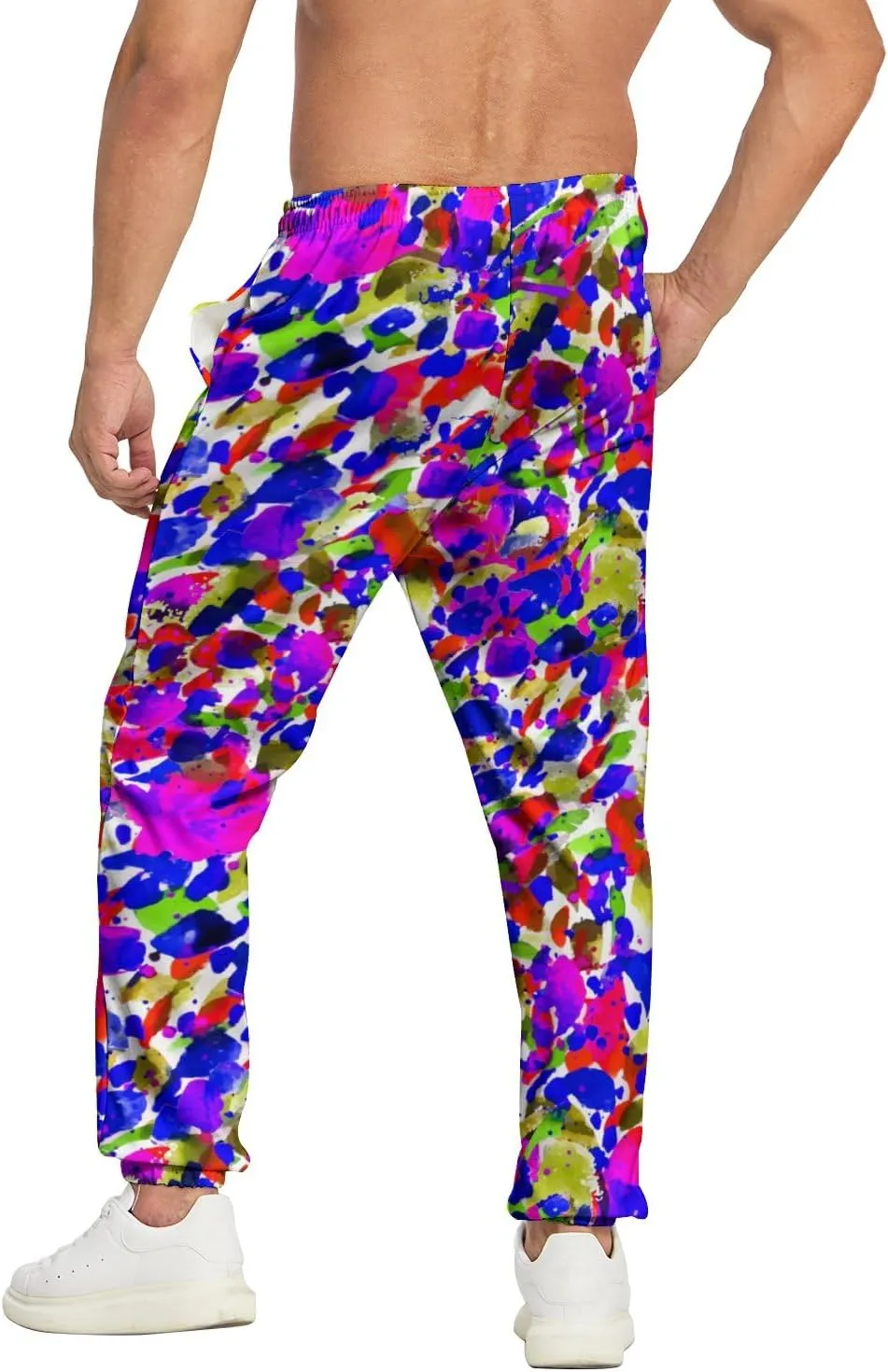 Sweatpants for Men Joggers Pant 3D Printed Sports Pants Casual Workout Pants Running Pants with Pockets