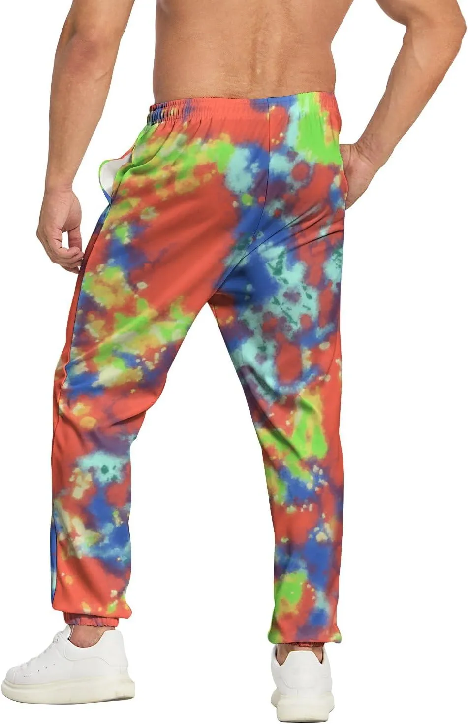 Sweatpants for Men Joggers Pant 3D Printed Sports Pants Casual Workout Pants Running Pants with Pockets