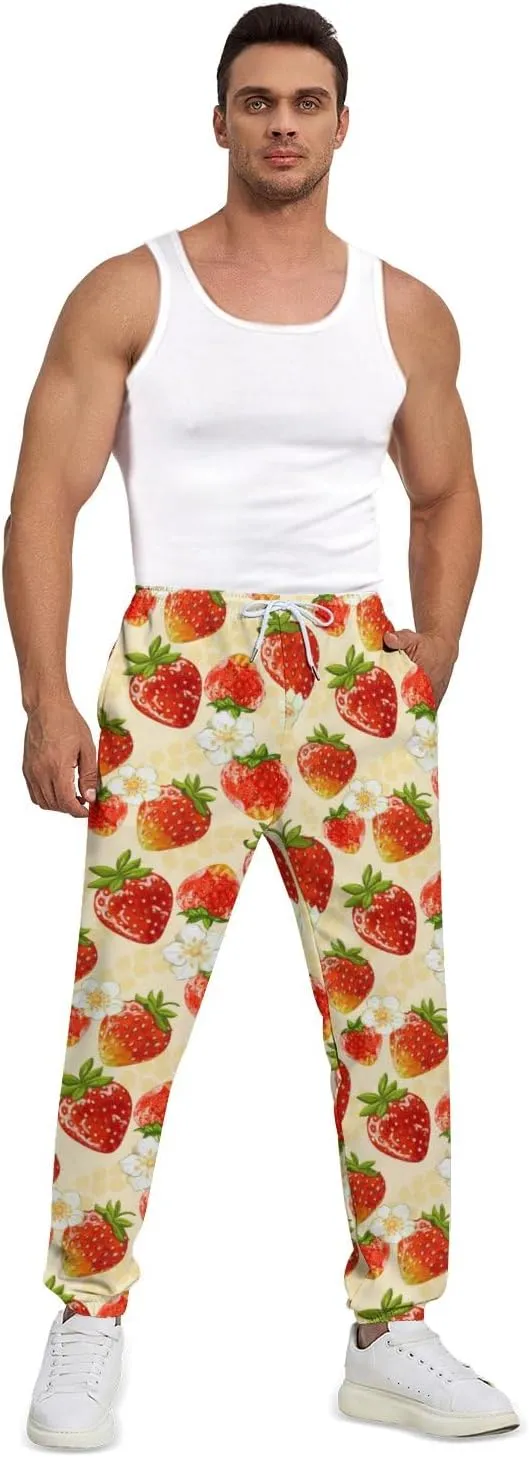 Sweatpants for Men Joggers Pant 3D Printed Sports Pants Casual Workout Pants Running Pants with Pockets