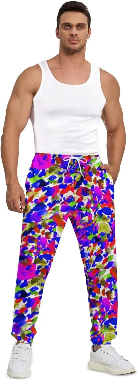 Sweatpants for Men Joggers Pant 3D Printed Sports Pants Casual Workout Pants Running Pants with Pockets