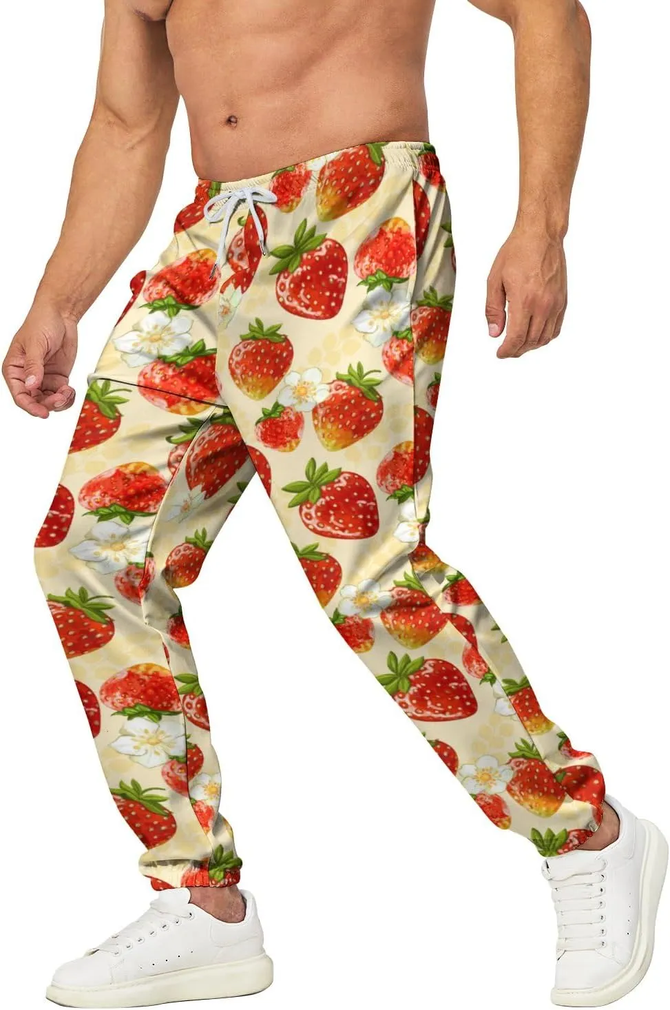 Sweatpants for Men Joggers Pant 3D Printed Sports Pants Casual Workout Pants Running Pants with Pockets