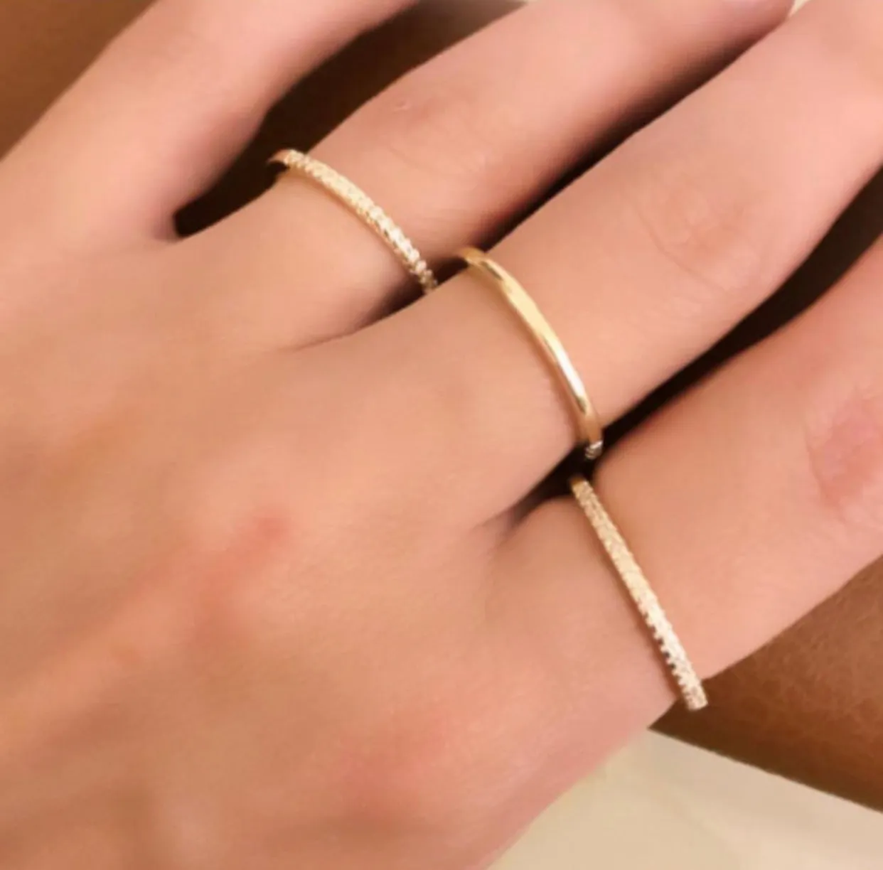 Thin Diamond Eternity Ring