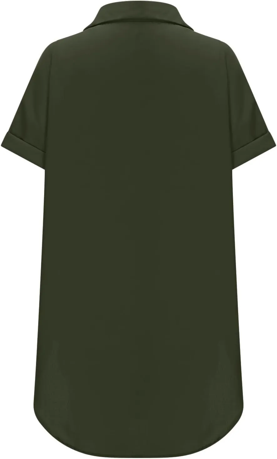Womens Button Down Shirt Dress Summer Cotton Linen Short Sleeve Mini Shift Dress Beach Cover Up Loose Tunic Dresses