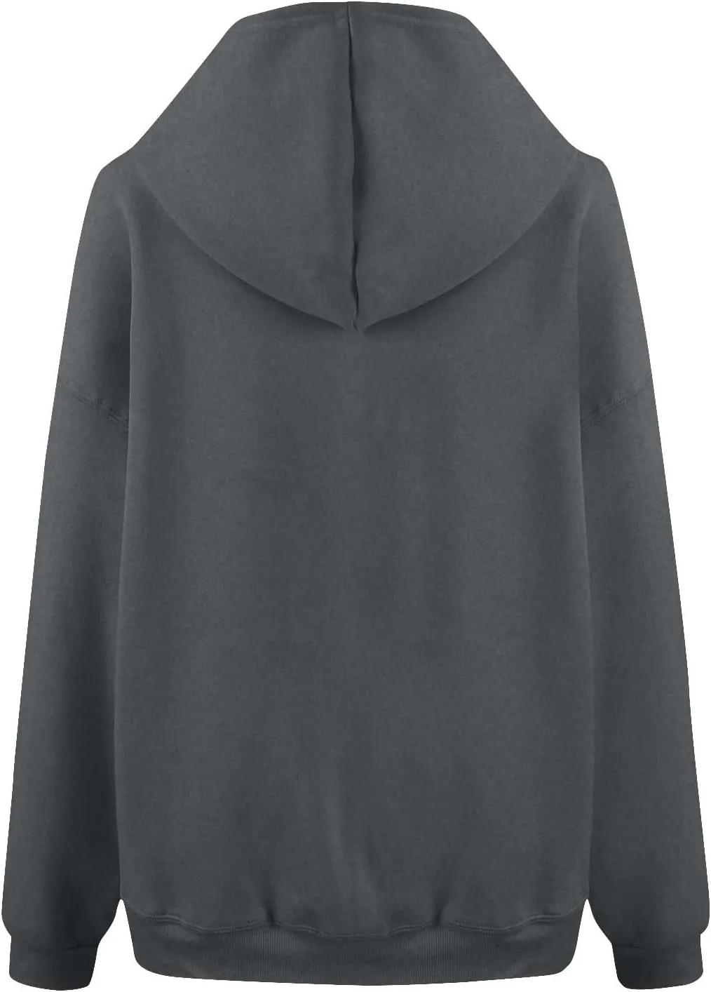 Women's Casual Oversized Hoodie Soft Fleece Pullover With Kangaroo Pocket, Perfect For Everyday