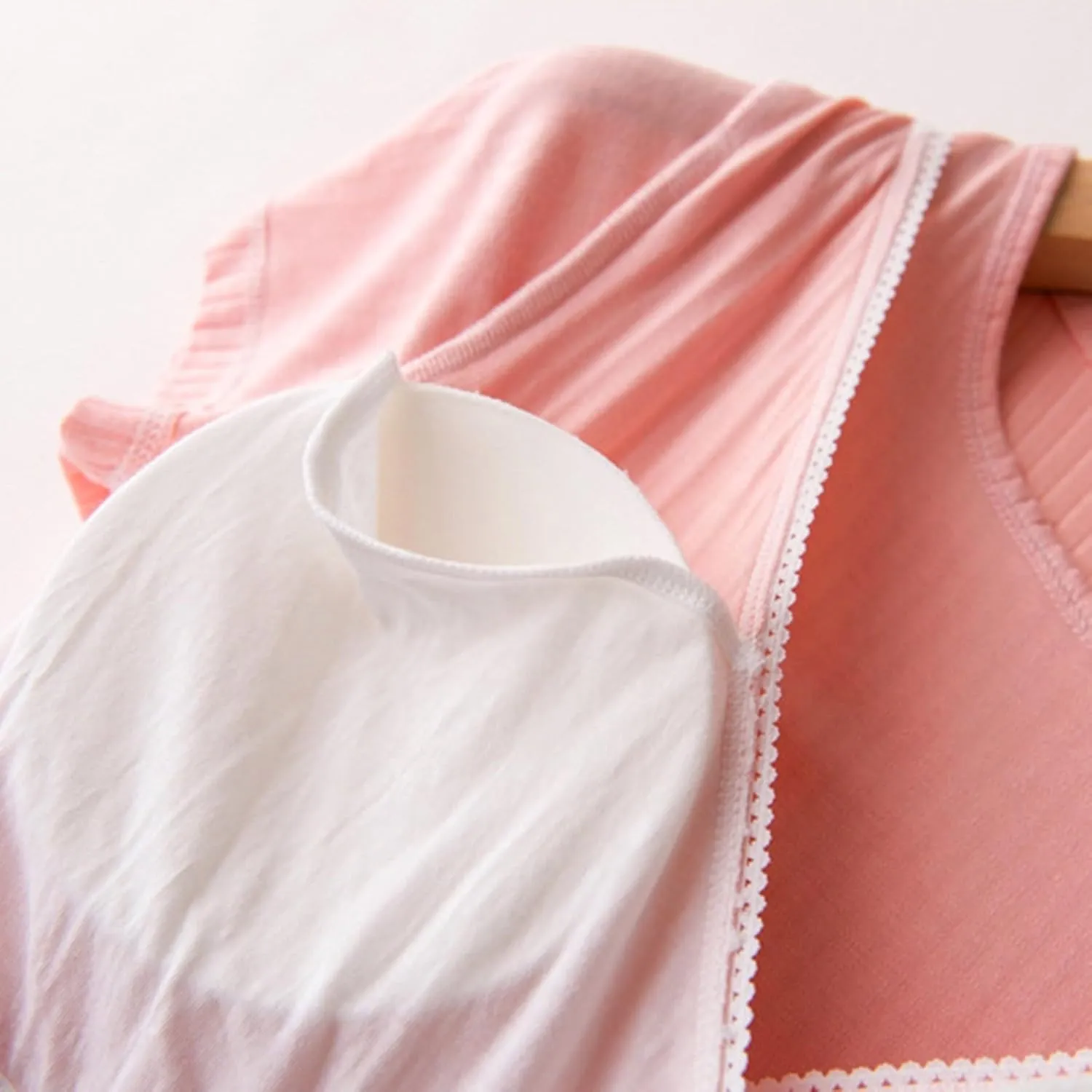 Womens Nursing Tops for Breastfeeding Soft Maternity Shirt Short Sleeve Comfy Pregnancy Clothes Lounge Blouse