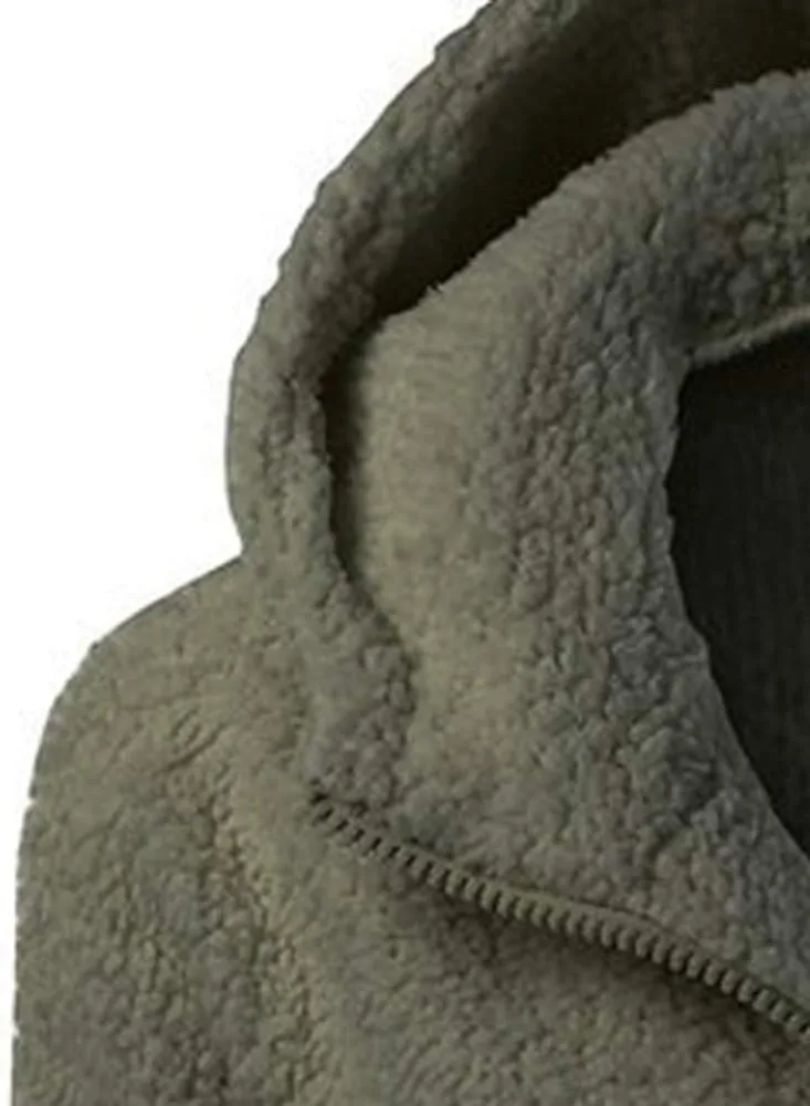 Womens Zip Up Hoodies Lightweight Fleece Lined Fall Winter Coats Comfy Warm Soft Sherpa Jackets Outwear with Pockets